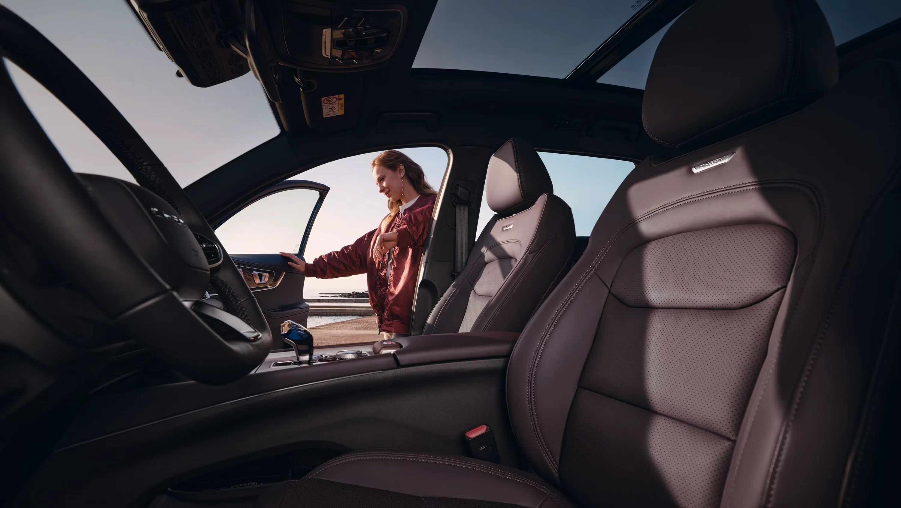 Комфортные сидения с вентиляцией в Tiggo 7L